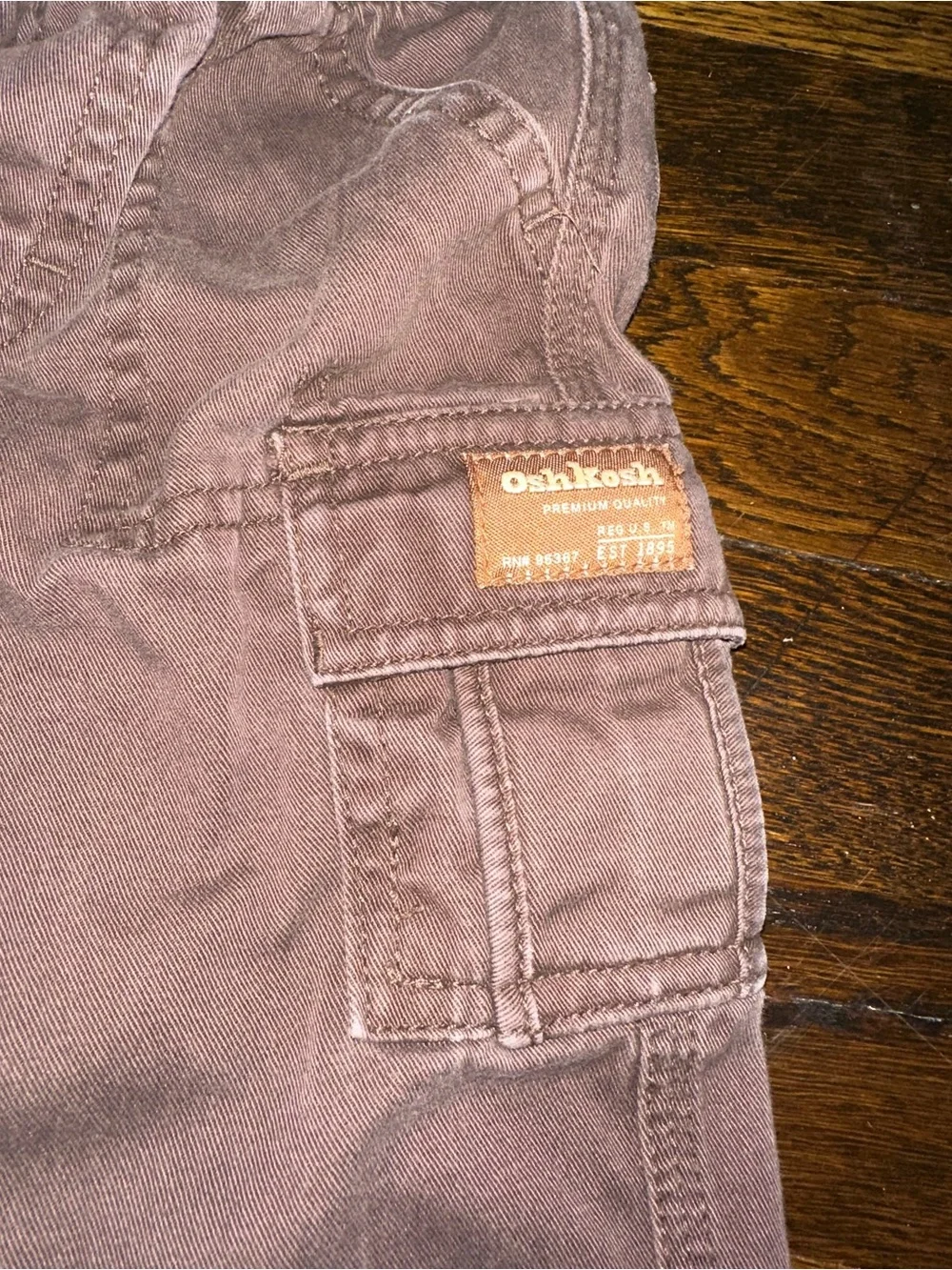 OshKosh B'gosh Brown Cargo Pants for Kids